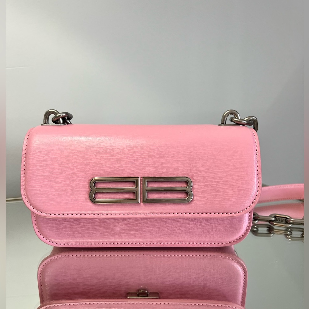 Balenciaga Gossip bag pink with chain